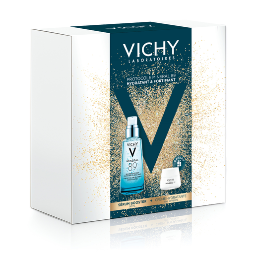 [3433425446851] VICHY LABORATOIRES Cofre Facial Mujer Minéral 89 Booster Hidratación y Fuerza le coffret