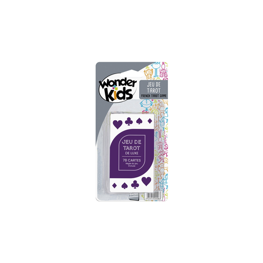 [3437012200963] WONDERKIDS Tarot 78 Plastic Cards COU334P3FS1