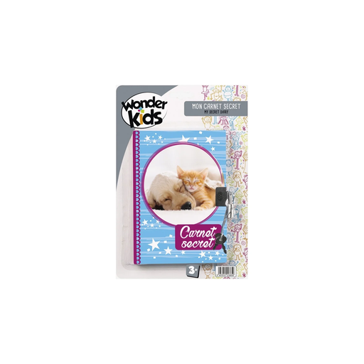 [3437012213659] WONDERKIDS My Secret Diary with Lock Assortment