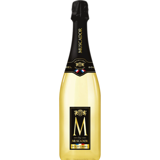 [3438931023367] MUSCADOR Vin Mousseux Muscat Blanc Grand M Gold Label 75 cl