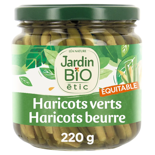 [3456300008975] JARDIN BIO ETIC Duo de feijão verde e feijão manteiga extra fino BIO 0.22 kg
