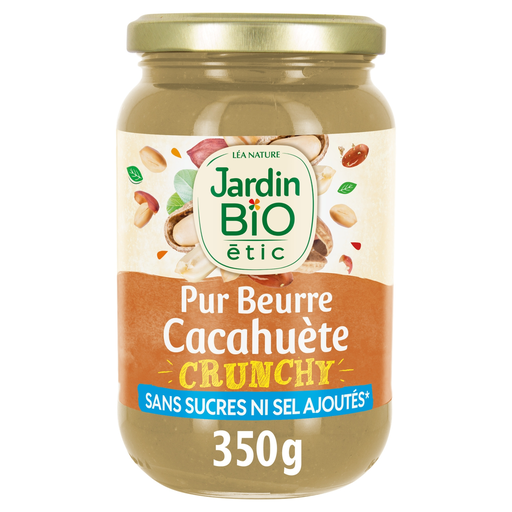 [3456300011494] JARDIN BIO ETIC Peanut Butter Crunchy Spread 350 g