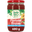 JARDIN BIO ETIC Organic apple, strawberry and blackcurrant fruit puree 680 g