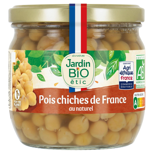 [3456300013252] JARDIN BIO Étic Grão-de-bico ao natural Bio 0.215 kg