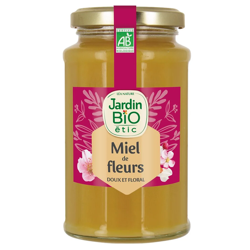 [3456300014761] JARDIN BIO Organic Flower Honey 360 g