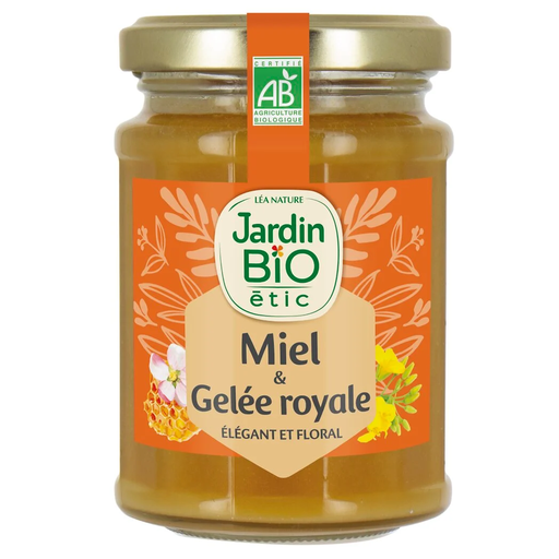 [3456300014785] JARDIN BIO Miel y jalea real BIO 230 g