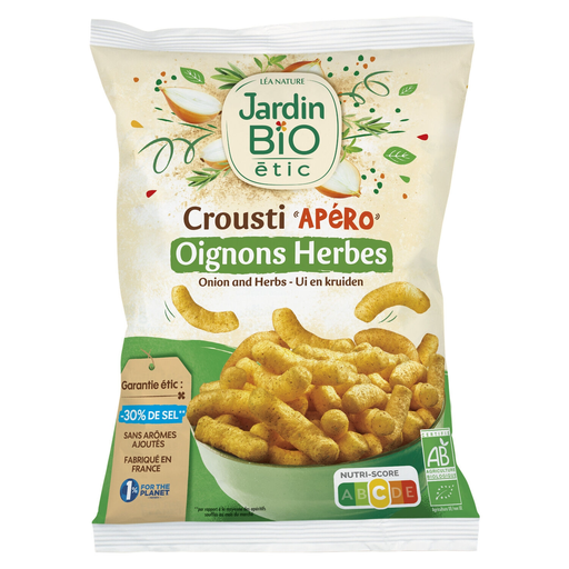[3456300015270] JARDIN BIO ETIC Crousti apéro oignons/herbes 85g