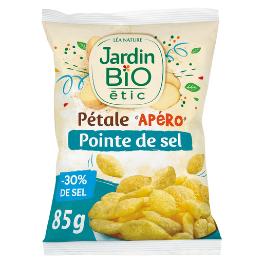 [3456300015287] JARDIN BIO ETIC Pétalos Aperitivo Punta de Sal Bio 85 g