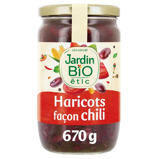 [3456300015737] JARDIN BIO ETIC Chili-style beans 670 g