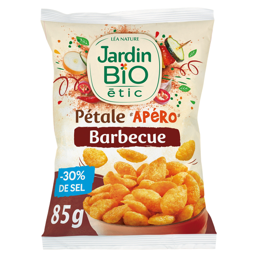 [3456300017960] JARDIN BIO Barbecue flavor appetizer petals 85 g
