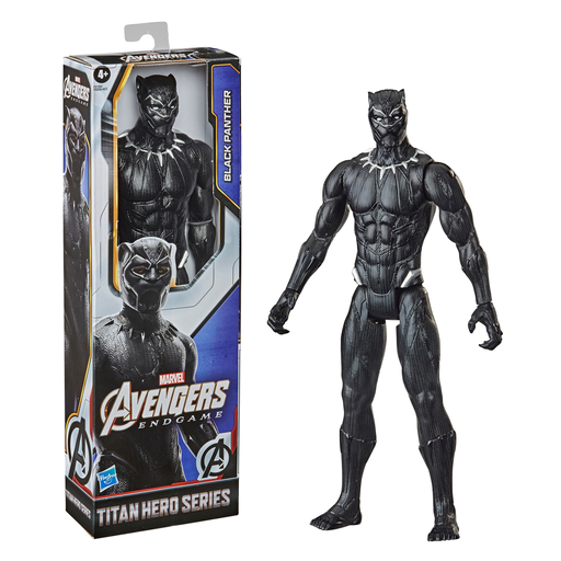 [3459223603326] HASBRO Black Panther Avengers Titan Hero Series Action Figure