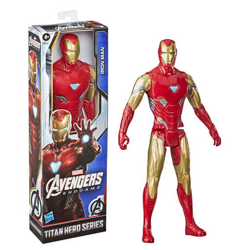 [3459223603340] HASBRO Iron Man Avengers Titan Hero Series Action Figure 30 cm