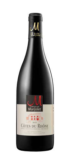[3467231690726] CHÂTEAU DE MARJOLET Côtes du Rhône AOP Red Wine 75 cl