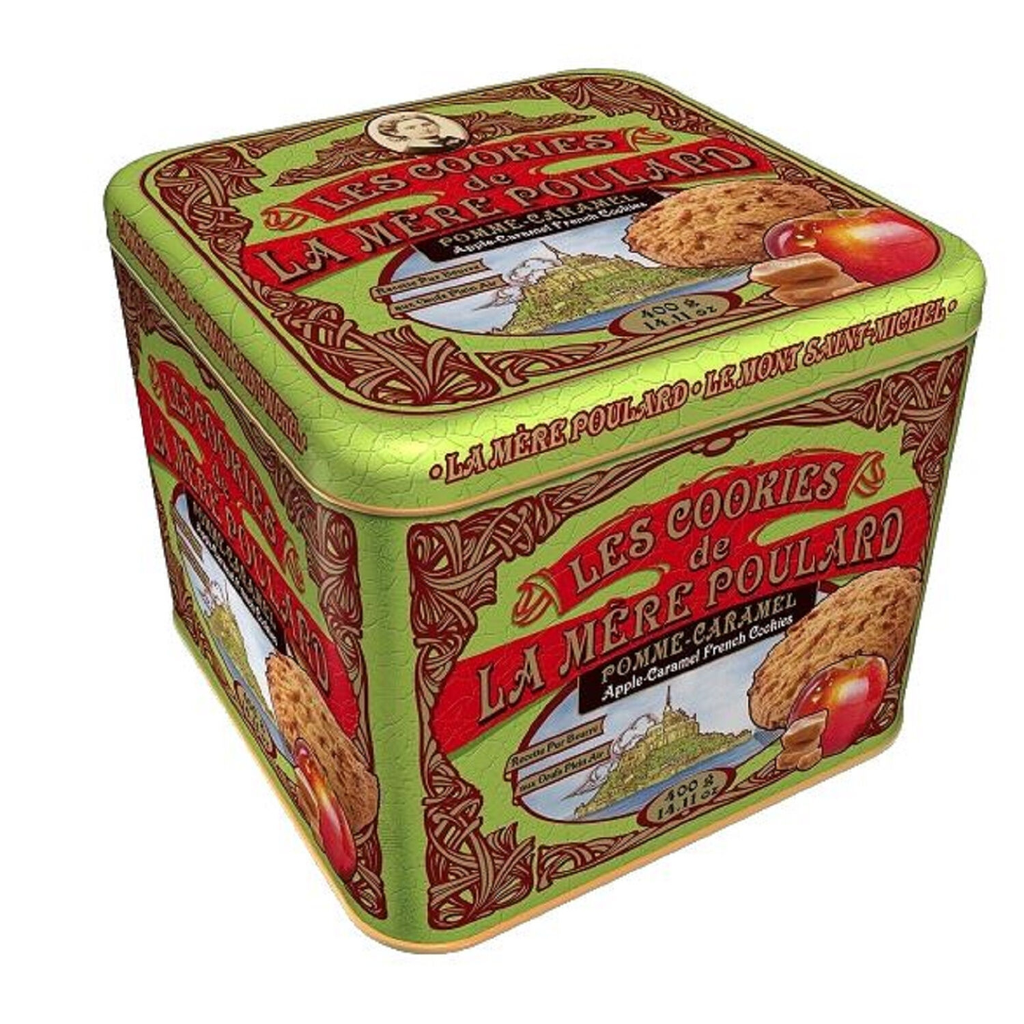 LA MERE POULARD Biscuits cookies pomme caramel 400 g
