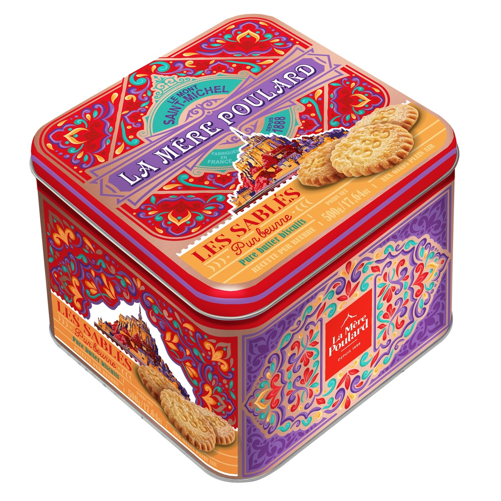 LA MERE POULARD Coffret de sablés pur beurre 500 g