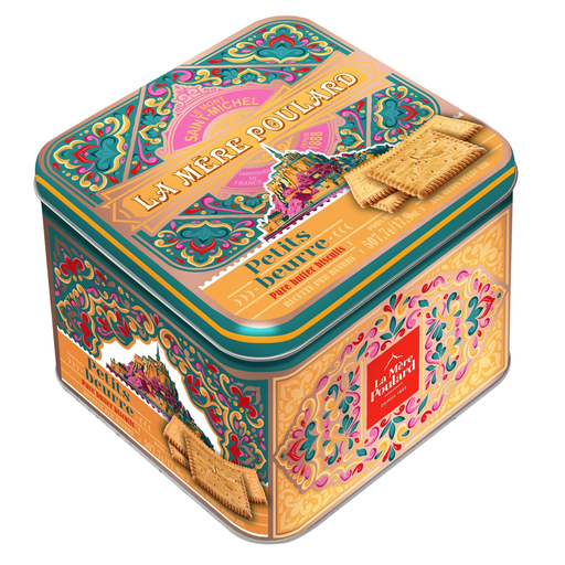 [3472860408116] LA MERE POULARD Coffret de petits beurre du mont saint michel 507.5 g