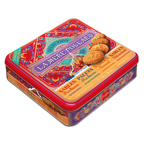 [3472860408284] LA MERE POULARD Coffret assortiment biscuits 750 g