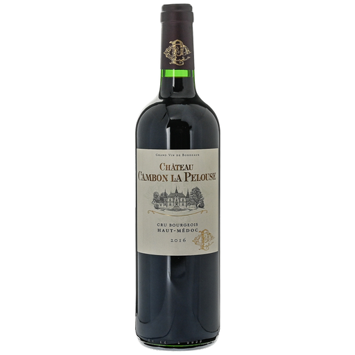 [3475290013165] ALO Château Cambon La Pelouse 2016 Haut-Médoc Cru Bourgeois Vinho Tinto 1 garrafa