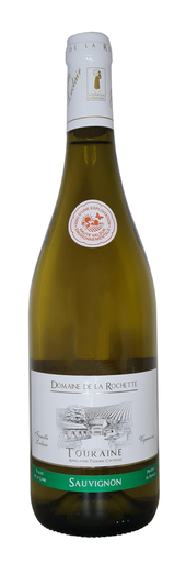 [3477470000507] DOMAINE DE LA ROCHETTE Touraine Sauvignon AOP Dry White Wine 75 cl