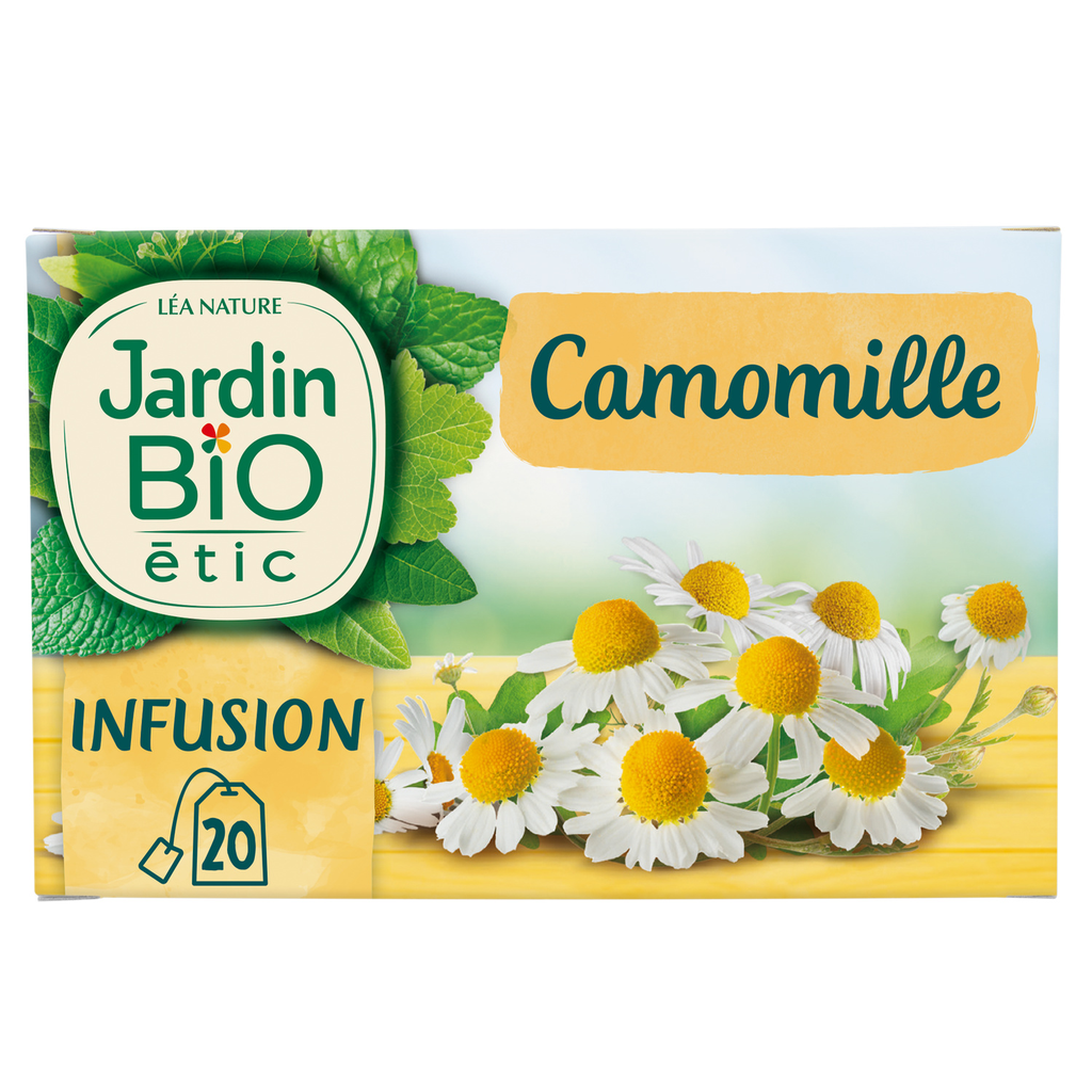 JARDIN BIO'LOGIQUE Infusion Camomille Bio 20 sachets