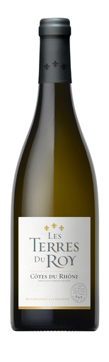 [3479181209194] Les Terres du Roy 2020 Côtes du Rhône AOP Blanc Sec 75 cl