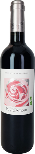 [3480520002765] Château Puy d'Amour Organic Red Wine 2021 Côtes de Bourg AOP 75 cl