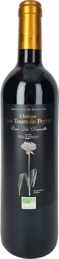 [3480520306238] CHÂTEAU LES TOURS DE PEYRAT Organic Red Wine 2021 Blaye Côtes de Bordeaux AOP 75 cl