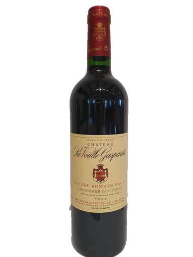 [3489720112137] CHATEAU LA VOULTE GASPARETS CUVEE ROMAIN PAUC Cuvée Pauc 2022 Corbières-Boutenac AOP Tinto 75 cl