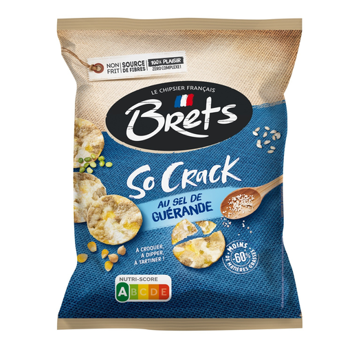 [3497917003199] BRETS Biscuit salé So'Crack au sel de Guérande 70 g