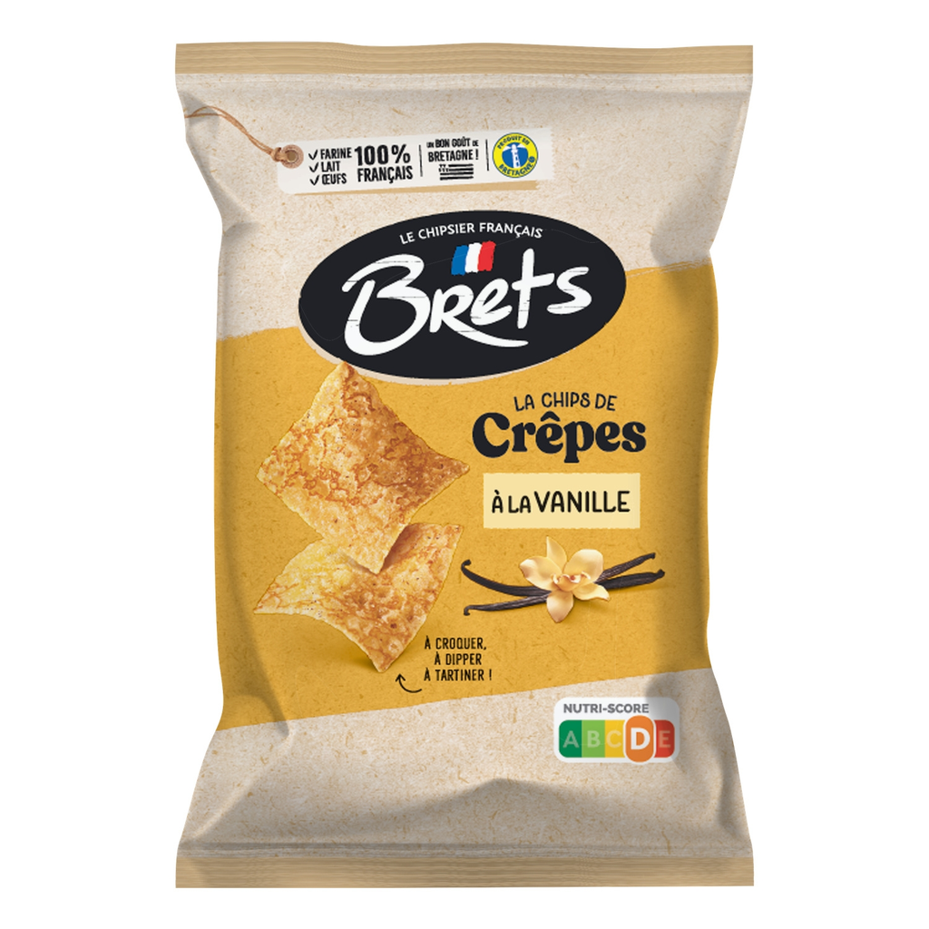 BRETS Chips Crêpes Vanille 100 g