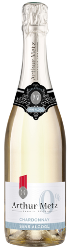 [3500610158544] ARTHUR METZ Chardonnay Wine-Based Flavored Drink Non-Alcoholic 75 cl