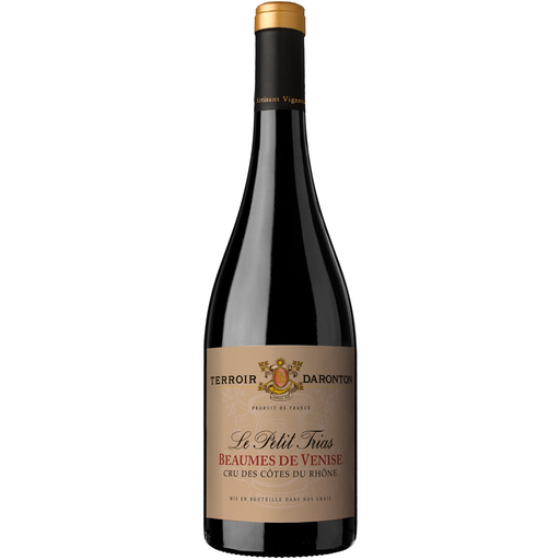 [3506707037112] PETIT TRIAS Beaumes de Venise AOP red wine Terroir Daronton Le Vignerons Engagés cuvée 75 cl