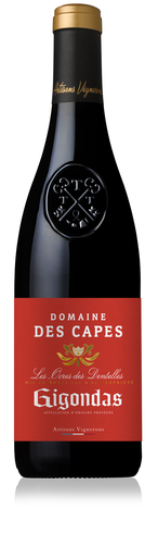 [3506707047715] DOMAINE DES CAPES Ocres des Dentelles Gigondas AOP Red Wine 75 cl