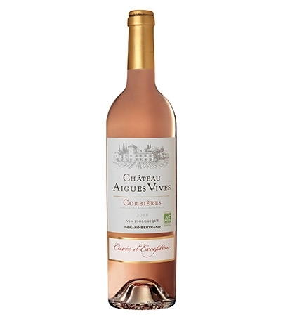 [3514123109979] Château Aigues Vives Cuvée d'Exception BIO 2019 Corbières AOP Rosé 75 cl