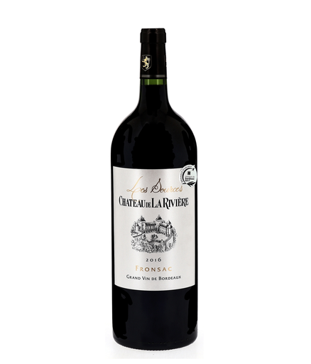 [3523150230167] MAGNUM Château de la Rivière Les Sources 2016 Canon-Fronsac AOP Tinto 1,5 L