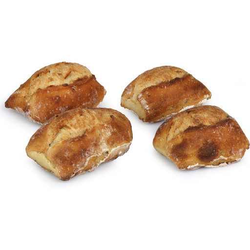 [3523680326217] CARREFOUR Petits Pains à l'Epeautre 4 pièces