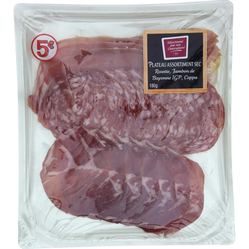 [3523680441224] CARREFOUR Dry Cured Meat Assortment 160 g