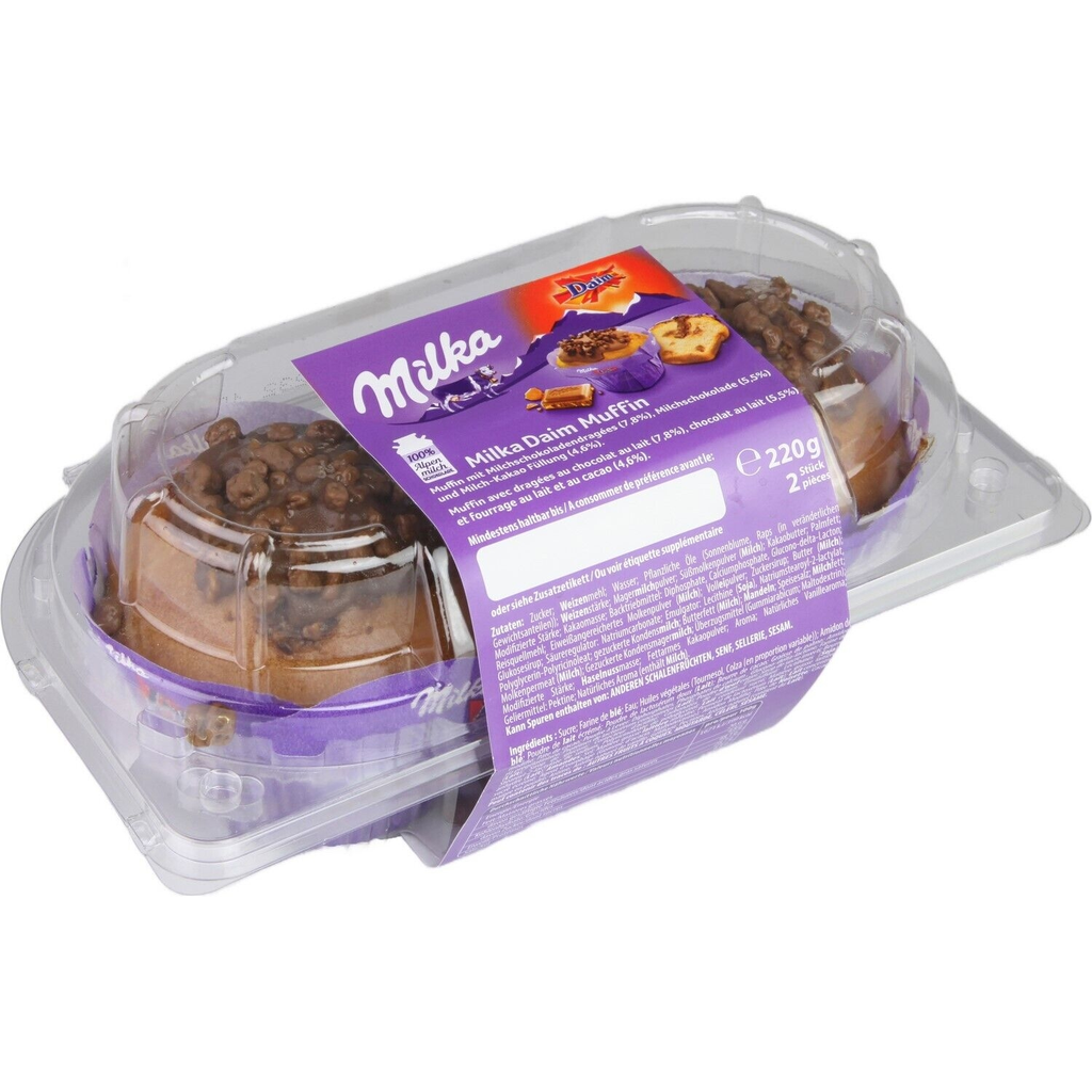MILKA Muffins & Daim 220 g