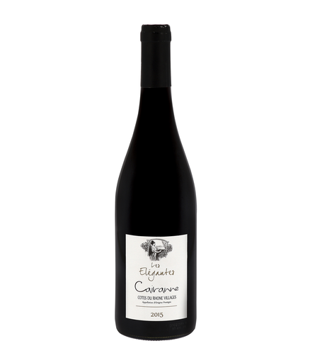 [3525380003634] Les Elégantes 2015 Côtes du Rhône AOP Red Wine 75 cl