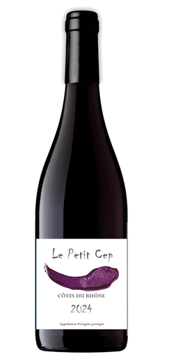 [3525380009308] LE PETIT Cep, 2024 Côtes du Rhône AOP Red Wine 75 cl