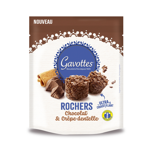 [3535800015123] GAVOTTES Bocados rocher de chocolate con leche y crepe dentelle 95 g
