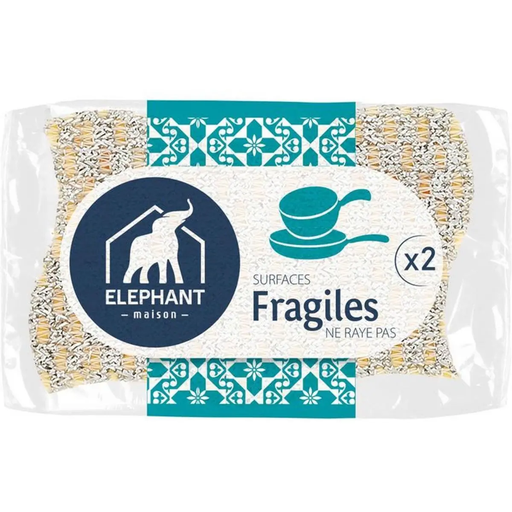 [3543534440036] ELEPHANT Scratch-free sponges for delicate surfaces 2 sponges