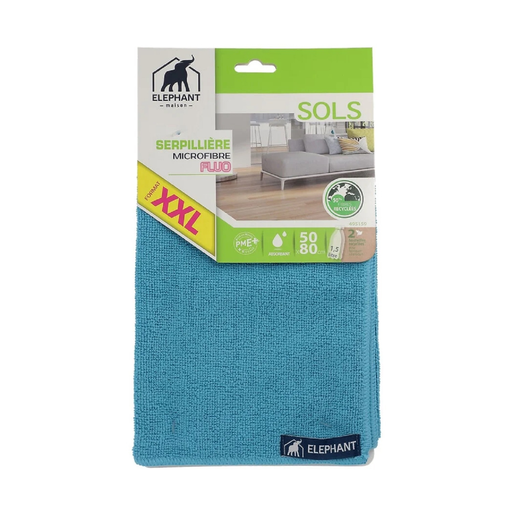 [3543534951594] ELÉPHANT Fluo microfiber mop 50x80cm single unit