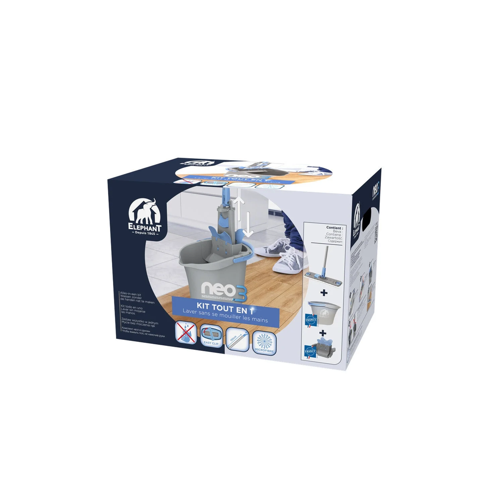 ELEPHANT Neo Kit Complete Flat Mop Set 1 piece