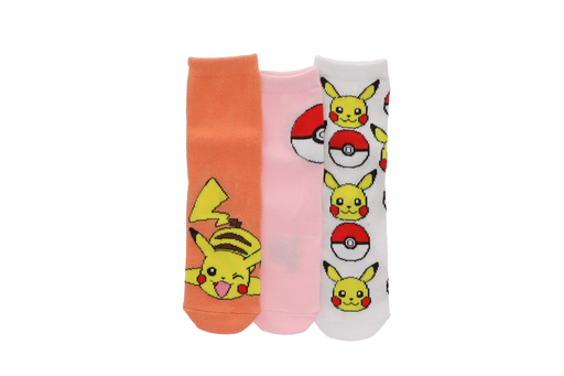 [3553561241261] POKÉMON Lote de 3 pares de calcetines Bebé Pikachu