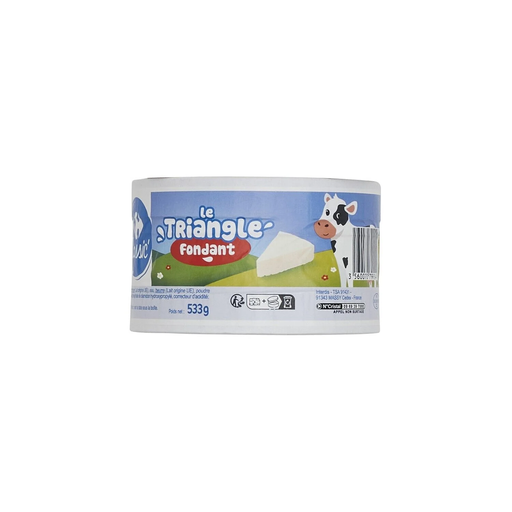 [3560070799244] CARREFOUR CLASSIC Melting triangle cheese 533 g