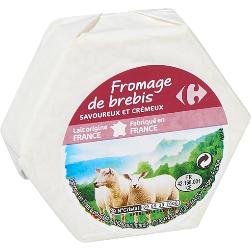 [3560070899869] CARREFOUR Sheep Milk Cheese 100 g