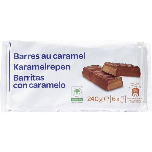 [3560070941933] SIMPL Barritas de Chocolate con Caramelo 240 g