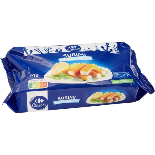 [3560070977048] CARREFOUR CLASSIC MSC Fish Surimi 800 g
