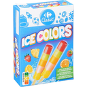 CARREFOUR CLASSIC Gelados de Água Sortido de Frutas 320 g